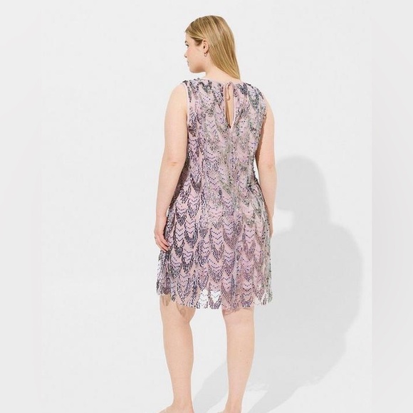 Torrid Mini Sequin Shift Dress - Picture 2 of 10